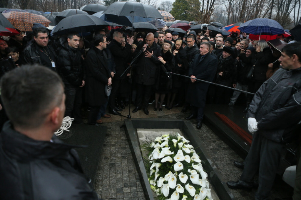 Šaban Šaulić, sahrana