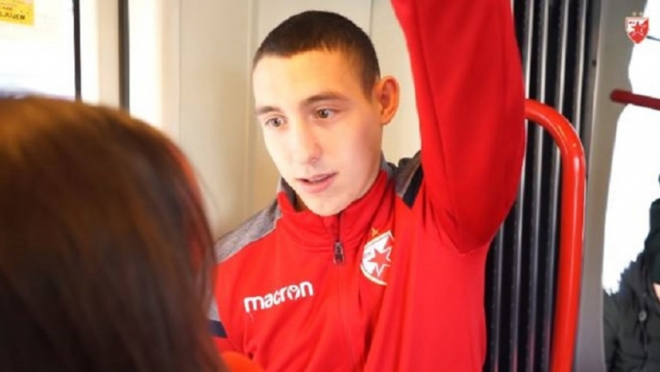 Erik Jirka, fudbaler Crvene zvezde