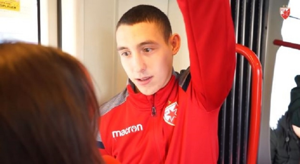 Erik Jirka, fudbaler Crvene zvezde