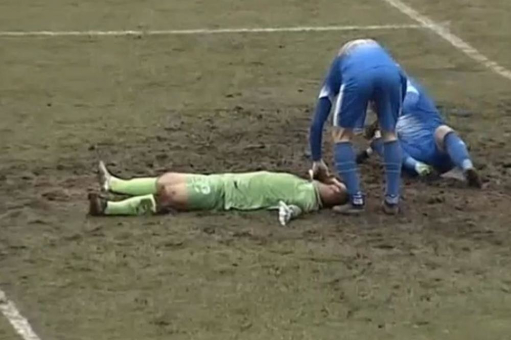 Golman Tuzle Fejzić u besvesnom stanju