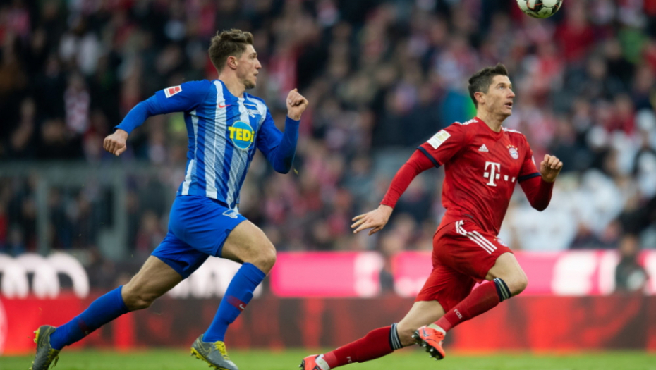 Bajern - Herta, Bundesliga