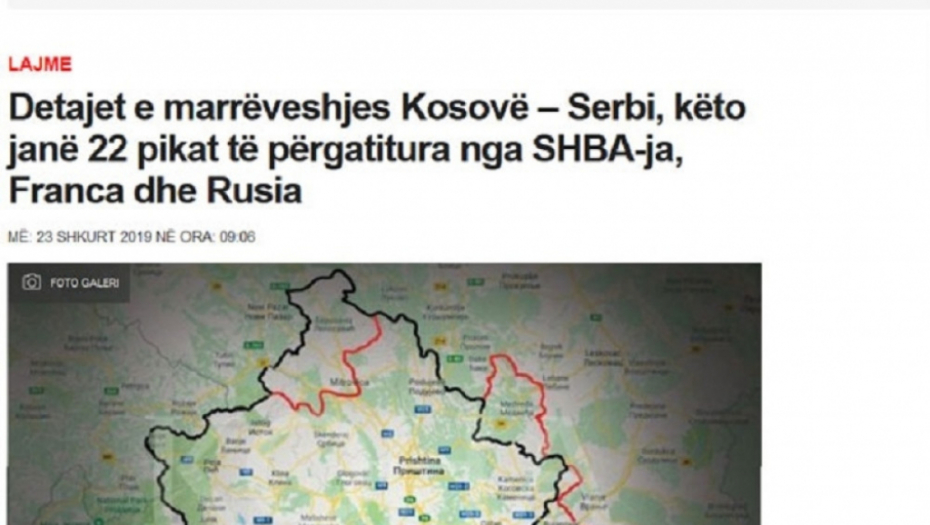 Plan SAD, Francuske i Rusije za Kosovo?