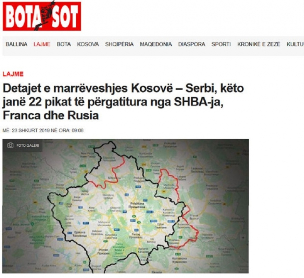 Plan SAD, Francuske i Rusije za Kosovo?