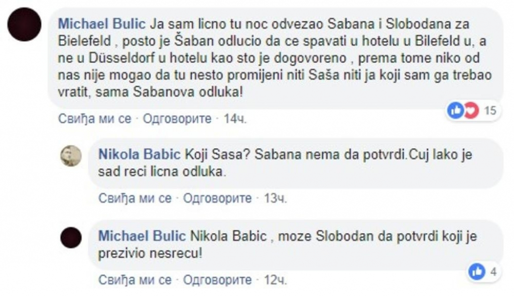 Michael Bulić, Šaban Šaulić