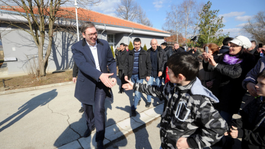 Vučić u poseti vinariji Ćosić u Vitkovu