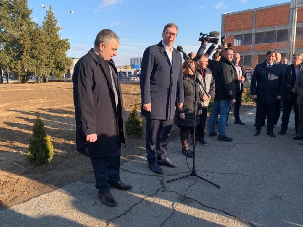 Vučić u Toplani u Kruševcu