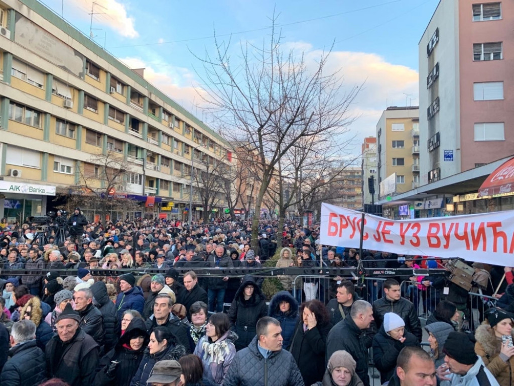 Obraćanje Vučića građanima Kruševca