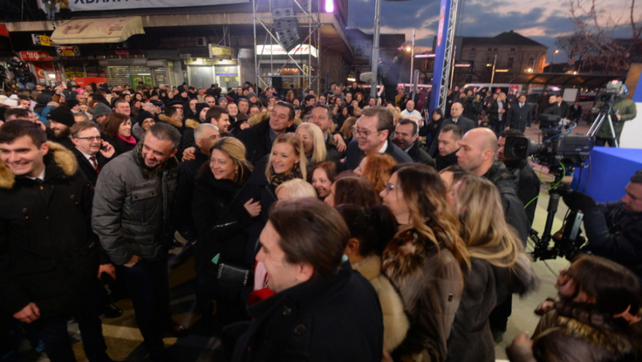 Vučić se obratio građanima Kruševca