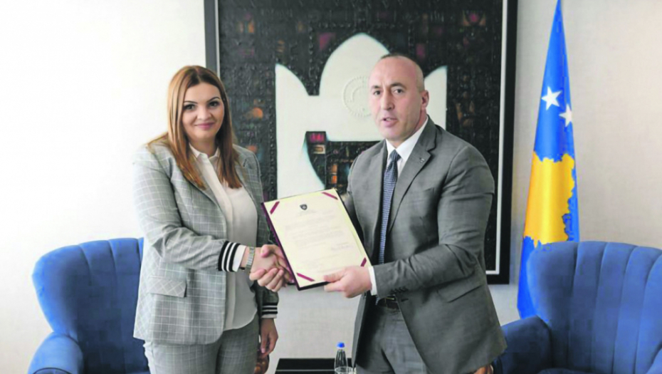 Dijana Živić i Ramuš Haradinaj