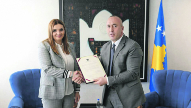 Dijana Živić i Ramuš Haradinaj