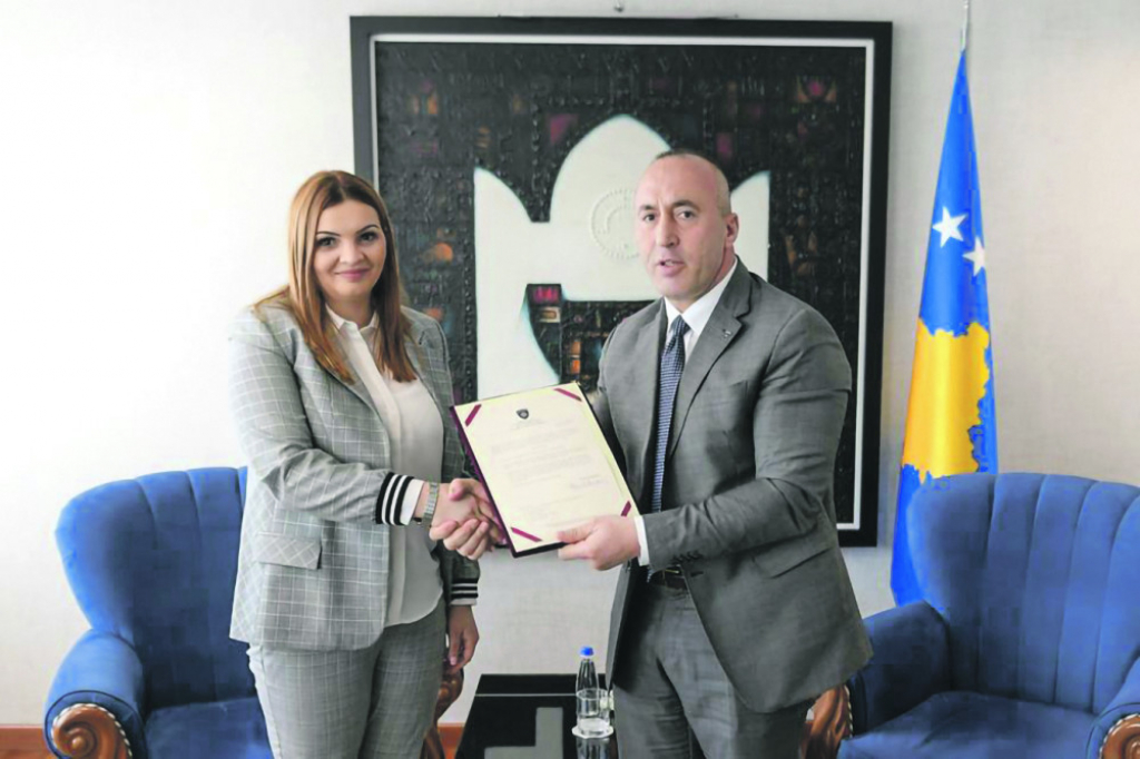 Dijana Živić i Ramuš Haradinaj