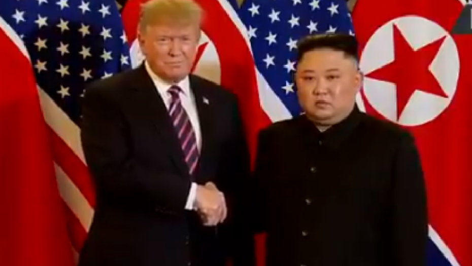 Donald Tramp i Kim Džong Un