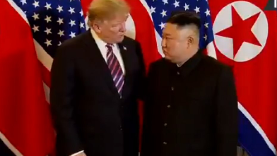 Donald Tramp i Kim Džong Un