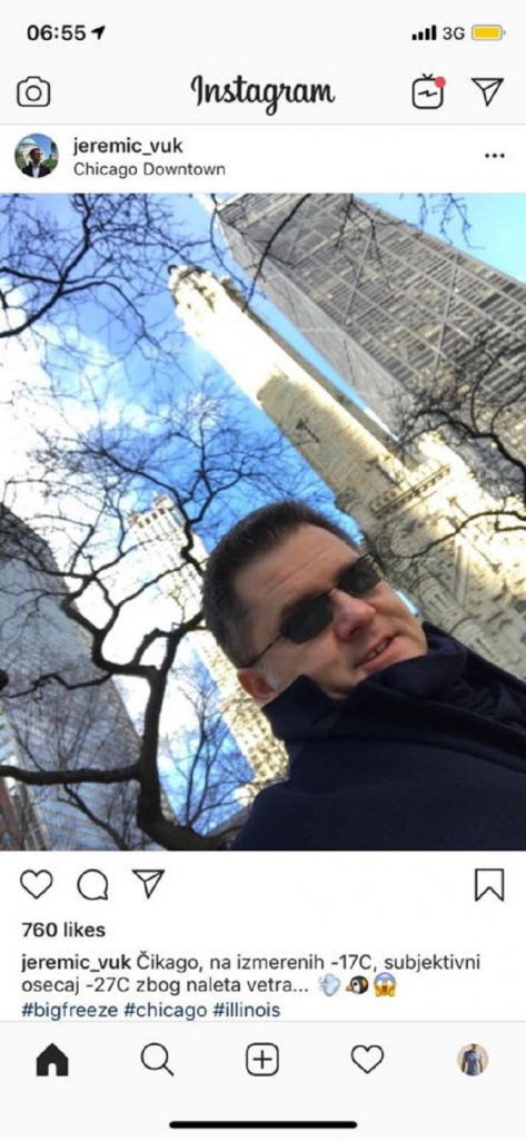 Vuk Jeremić u Njujorku