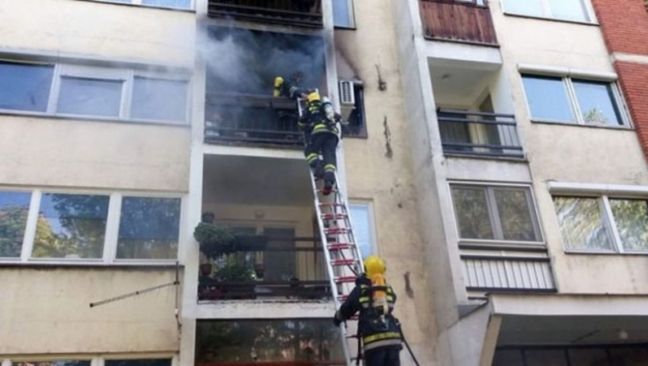 Mirjanin stan u plamenu