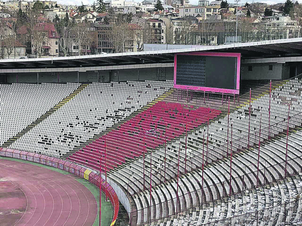 Južna tribina stadiona 