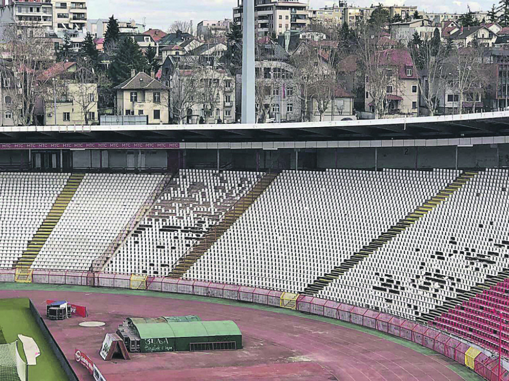 Južna tribina stadiona 