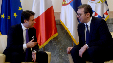 Aleksandar Vučić sa italijanskim premijerom