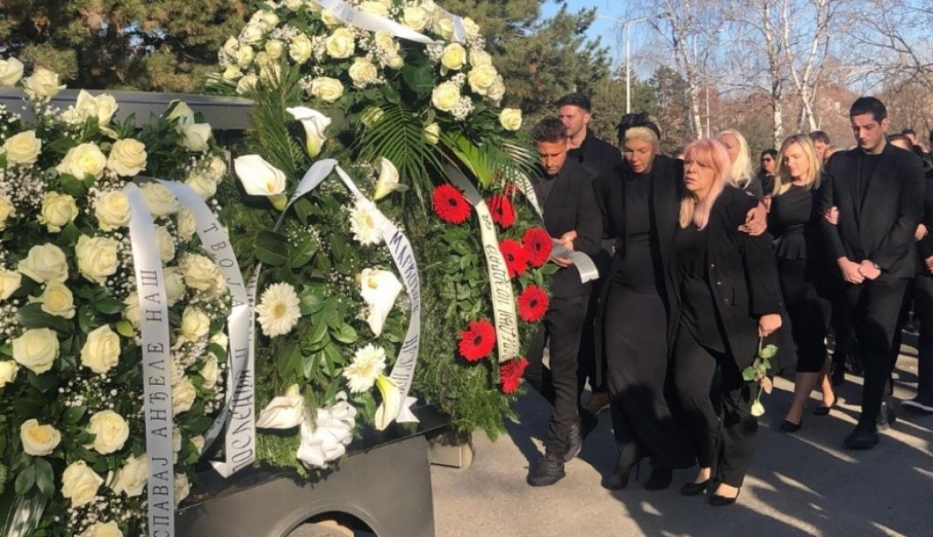 Divna Karleuša, sahrana