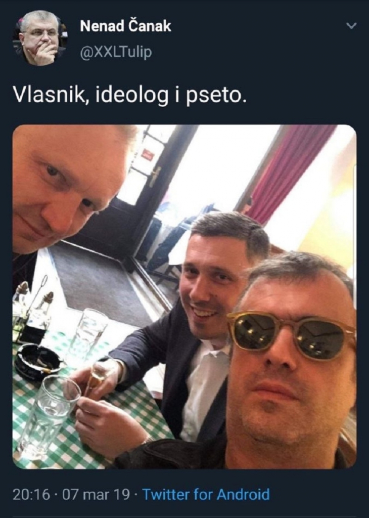 Sergej Trifunović, Dragan Đilas, Boško Obradović