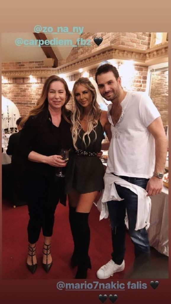 Aleksandra Prijović, Filip Živojinović, slavlje