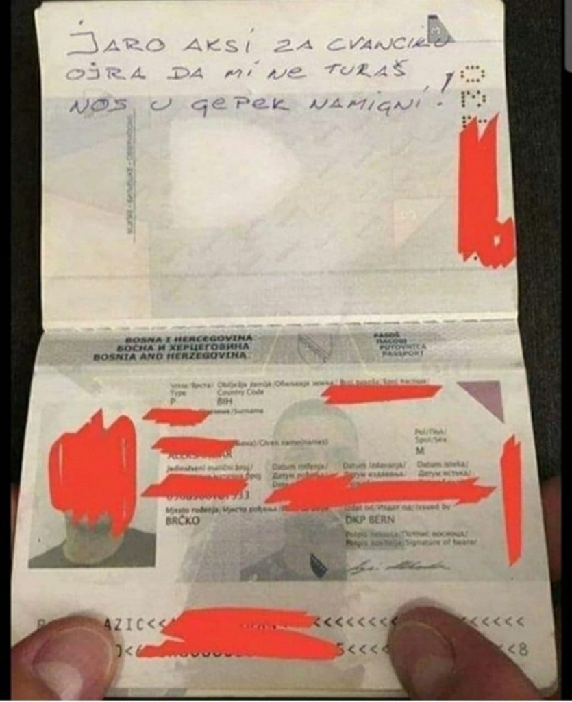 Bosanac nudeio pare graničarima da ga ne pretresaju