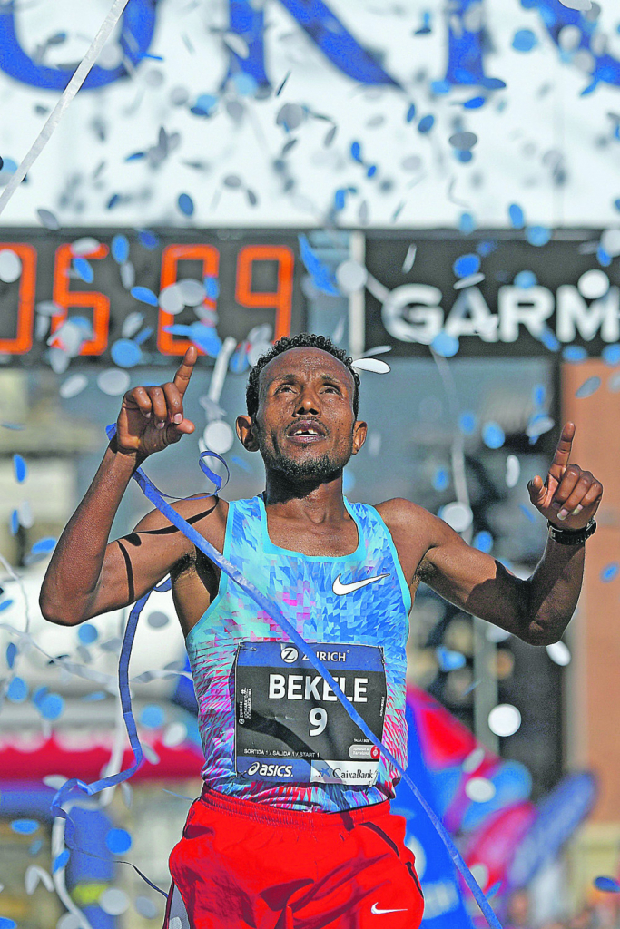 &Scaron;ampion i rekorder maratona u Barseloni: Bekele