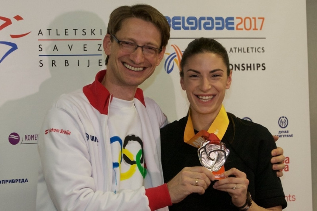 Goran Obradović i Ivana Španović