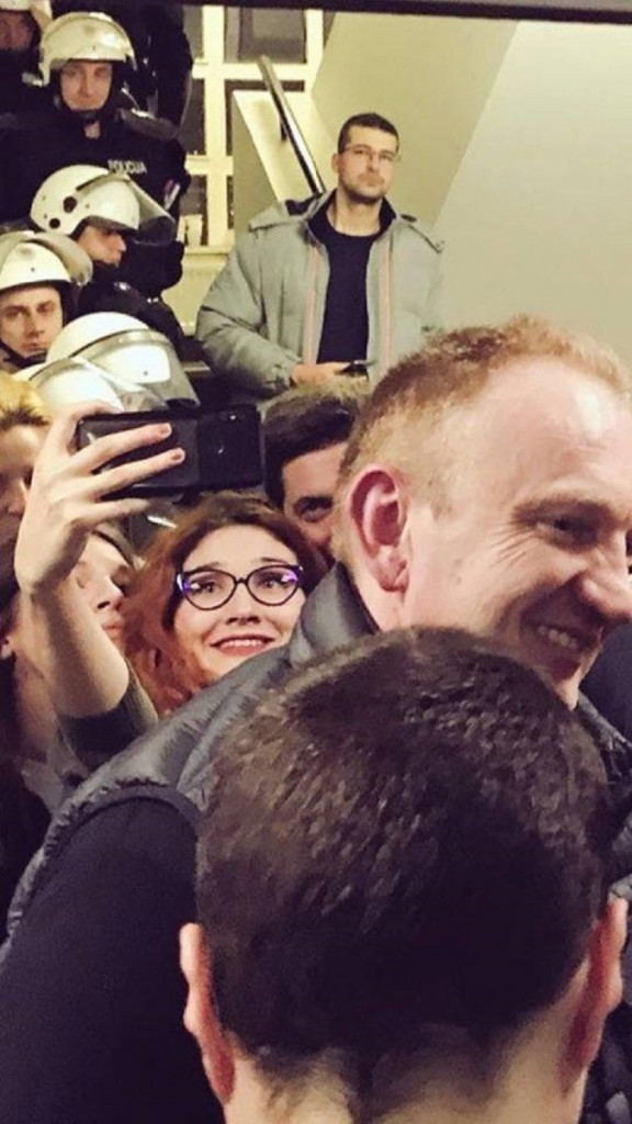 Dragan Đilas i Jelena Anasonović.