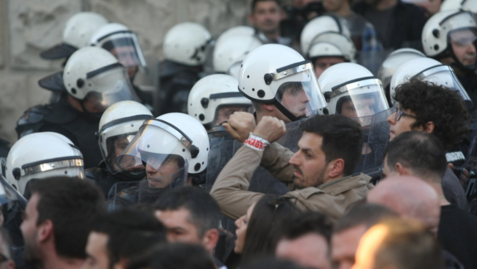 Protest, neredi, Beograd