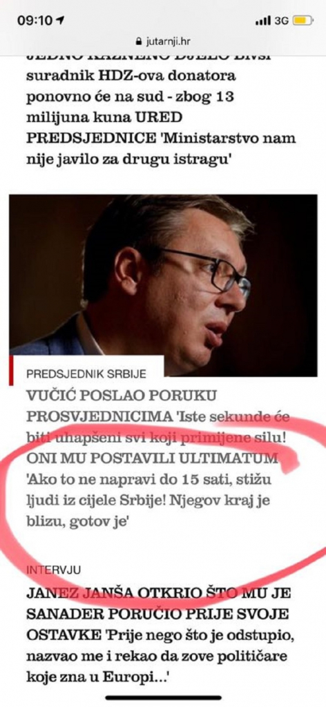 Hrvatski mediji, bosanski mediji