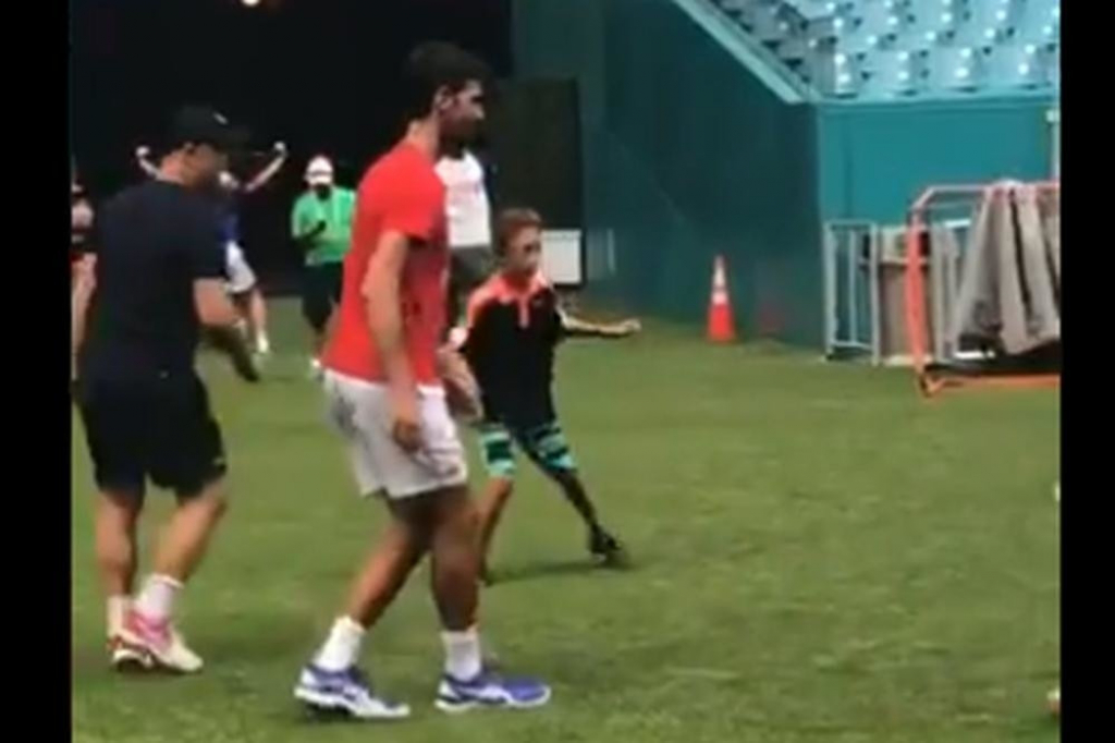 Novak Đoković igrao fudbal u Majamiju