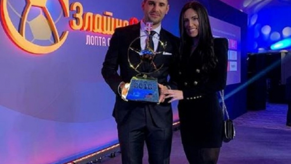 Aleksandar Mitrović sa devojkom Kristinom Janjić