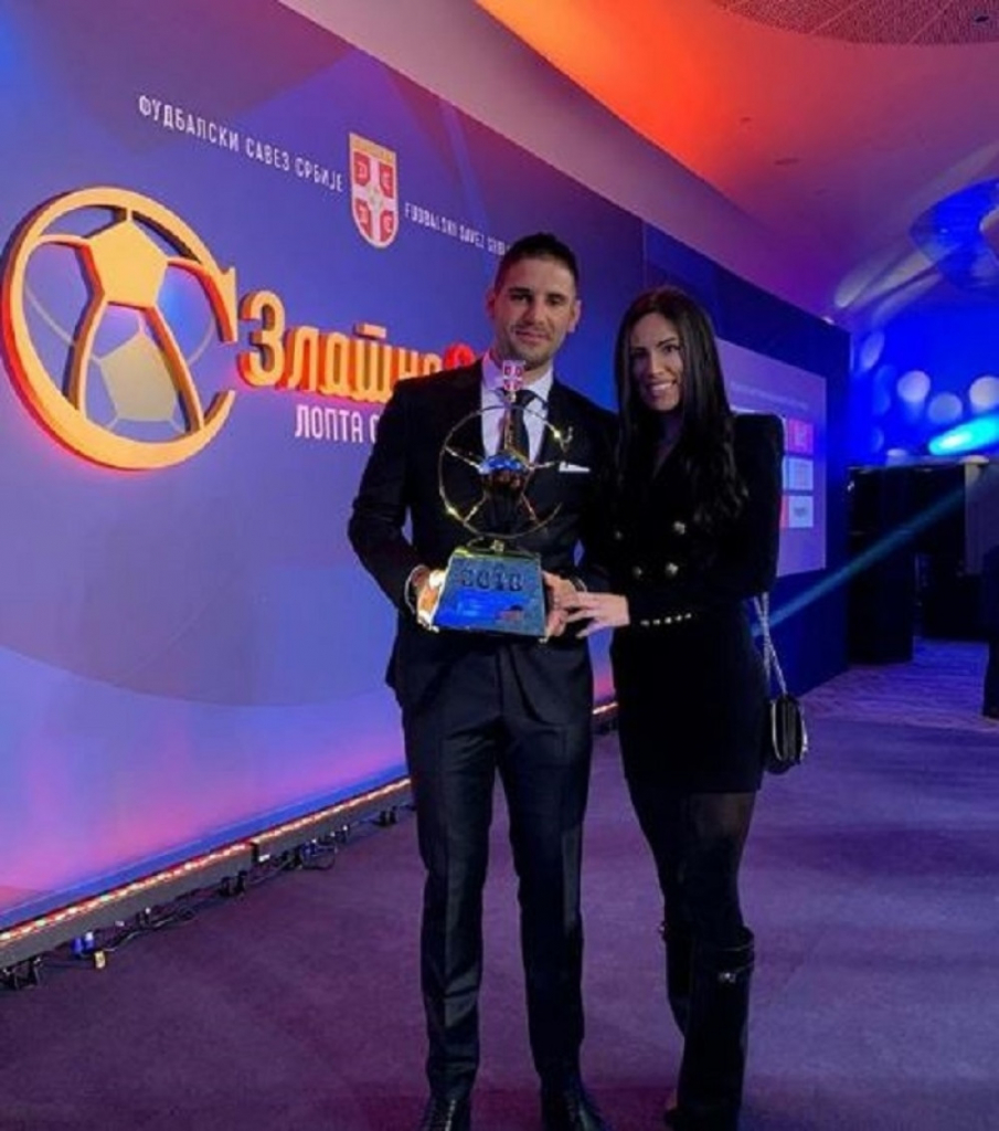 Aleksandar Mitrović sa devojkom Kristinom Janjić