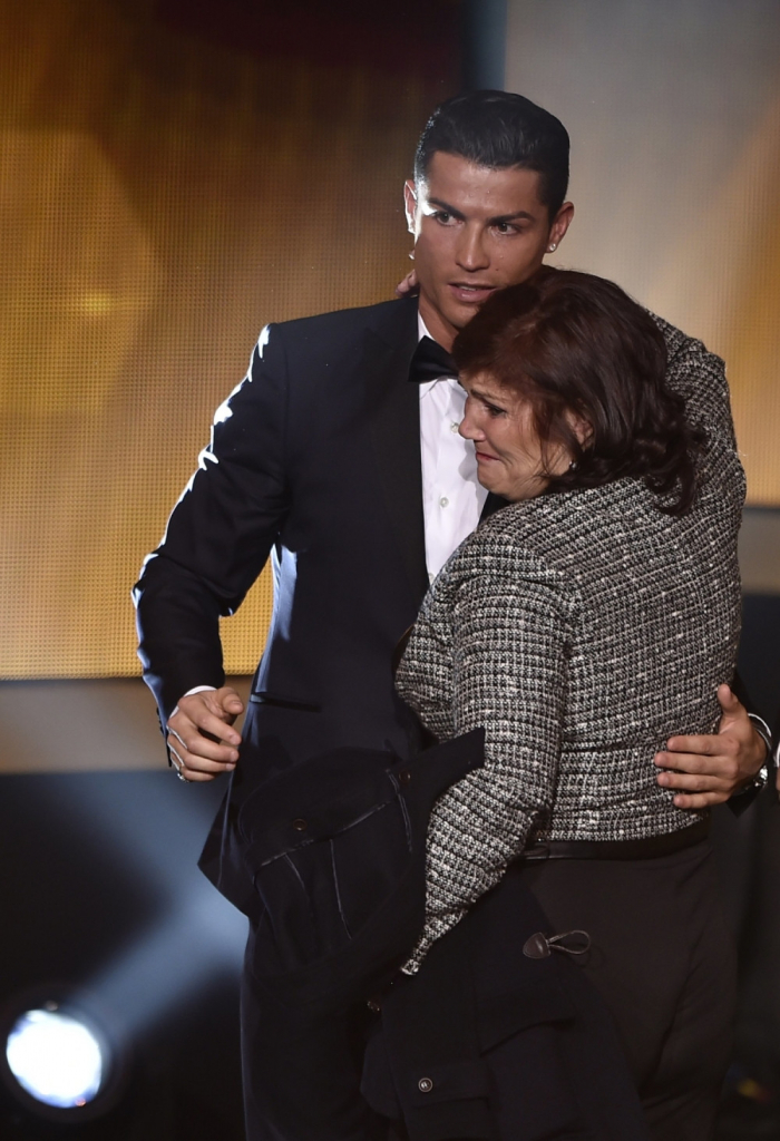 Kristijano Ronaldo i majka Dolores
