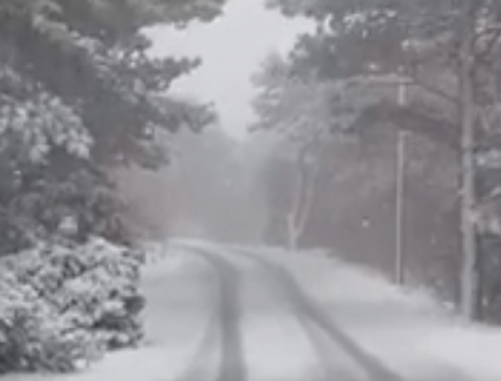 Sneg iznenadio meštane Hrvatske