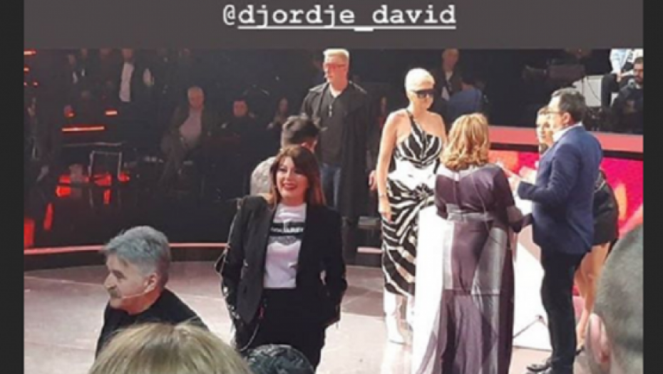 Jelena Karleuša, snimanje Zvezde Granda