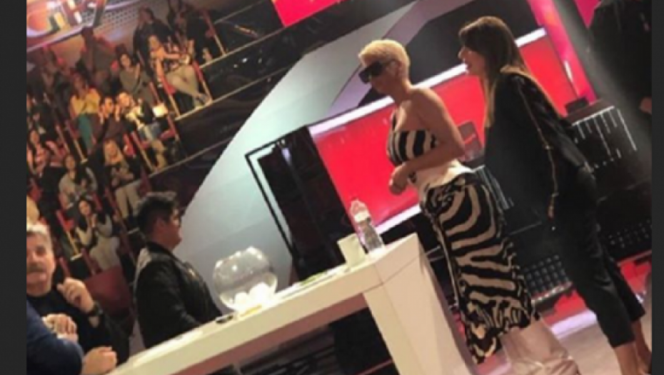 Jelena Karleuša, snimanje Zvezde Granda