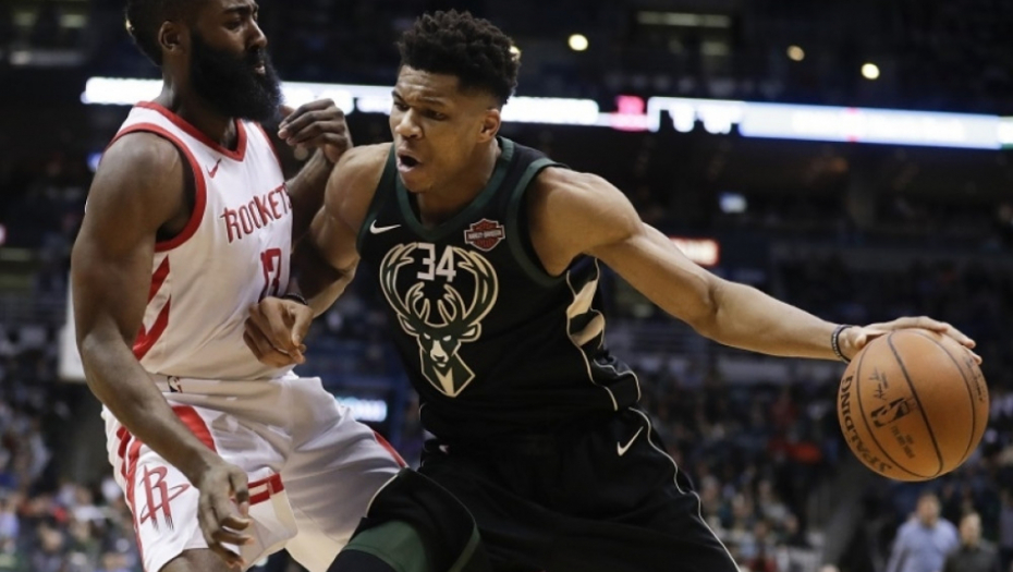 Janis Adetokumpo i Džejms Harden