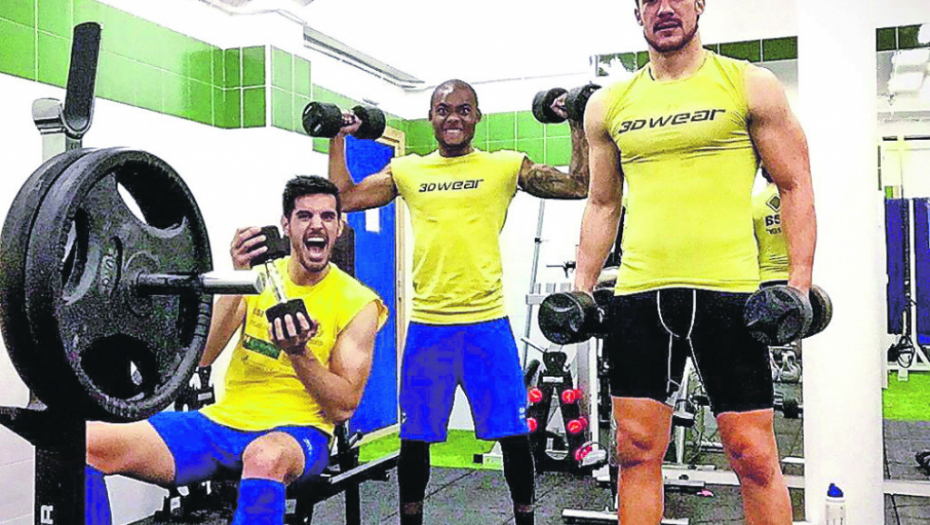 Dmitrović u teretani