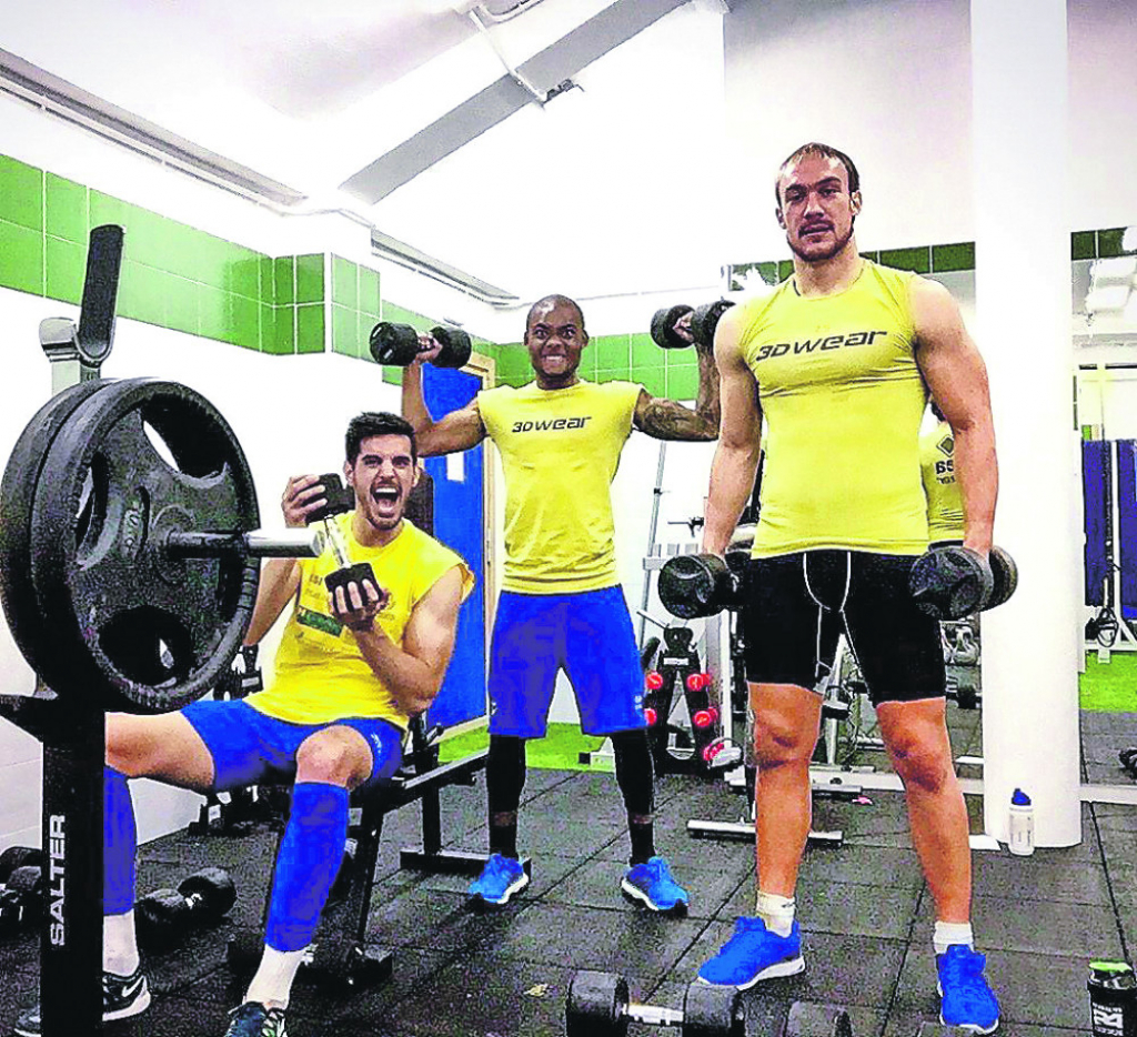 Dmitrović u teretani