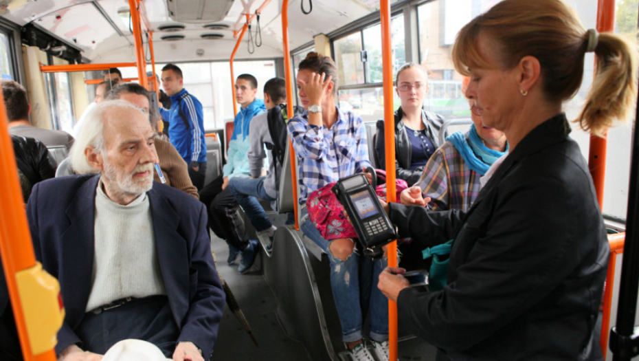 Autobus, kontrola, bus plus