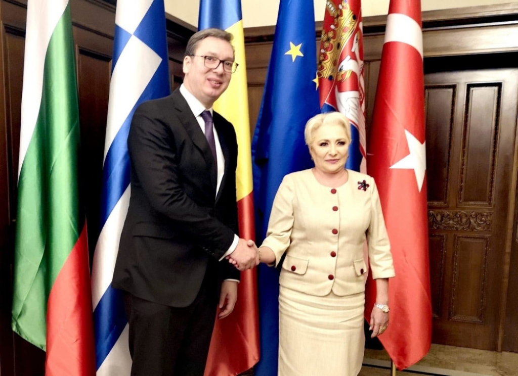 Aleksandar Vučić i Viorika Danćilo