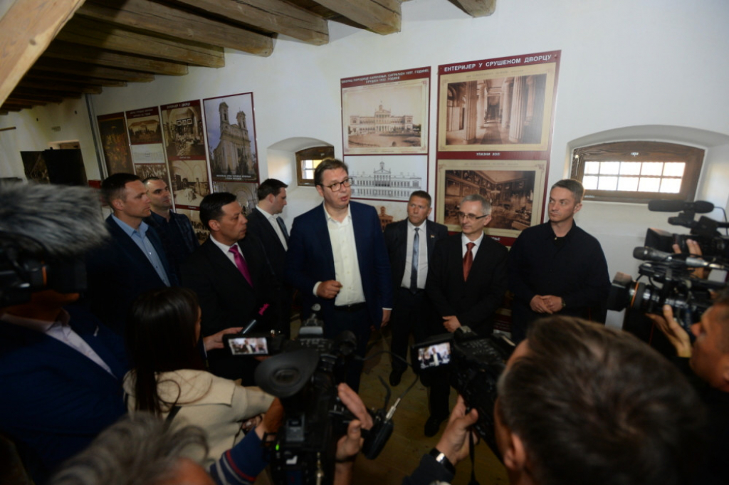 Aleksandar Vučić, obilazak 