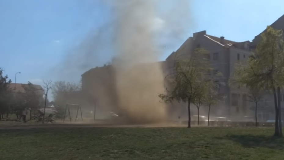 Niš, tornado