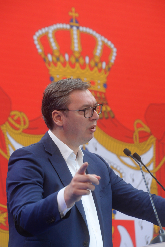 Aleksandar Vučić, Budućnost Srbije, Zrenjanin
