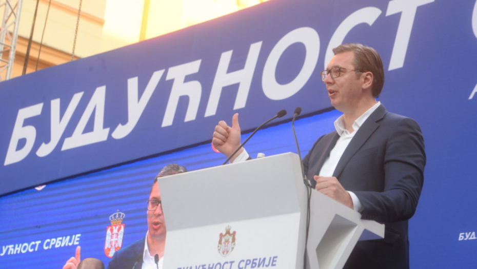 Aleksandar Vučić, Budućnost Srbije, Zrenjanin