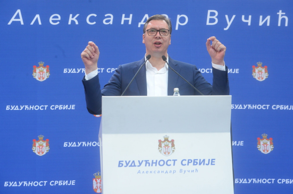 Aleksandar Vučić, Budućnost Srbije, Zrenjanin