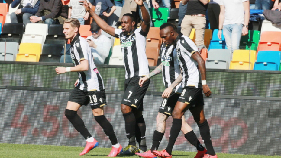 Slavlje fudbalera Udinezea