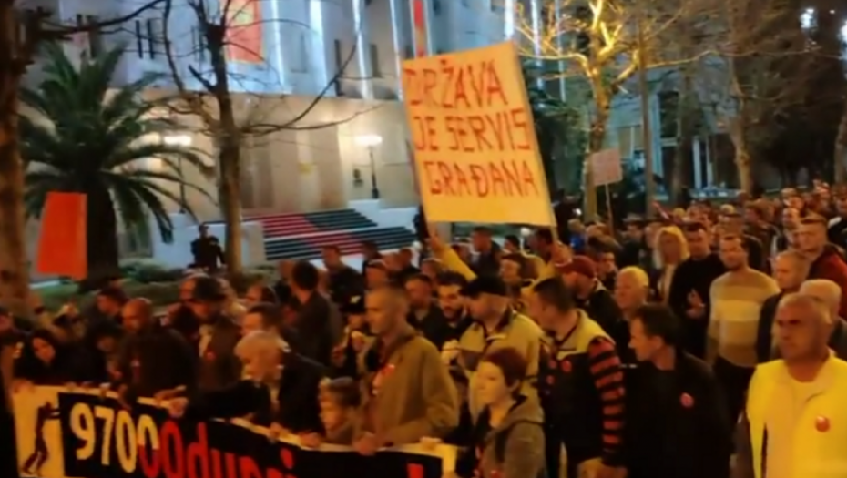 Protest u Crnoj Gori